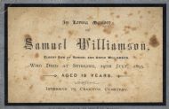 George Williamson, Govan. 1882 - ?